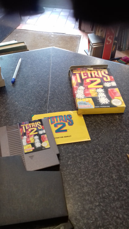 Nintendo NES game Tetris 2